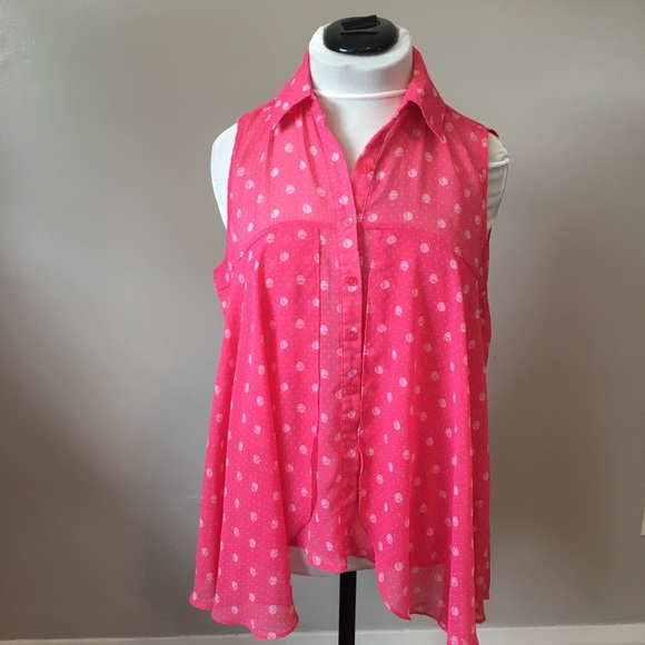 Zac & Rachel Tops - Zac & Rachel sleeveless blouse size large